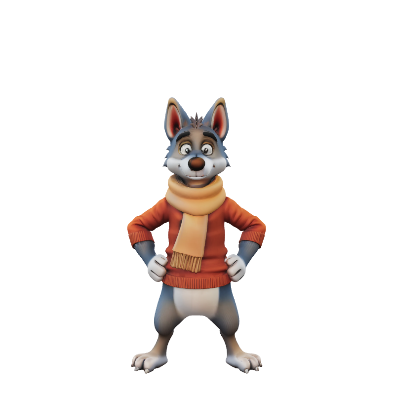 Buddy the fox — PocketPals AI companion
